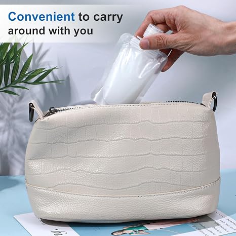 20 PCS Leak Proof Travel Fluid Makeup Packing Bag