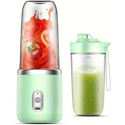 Portable Blender,Personal Blender USB Rchargeable 400ML With6 Blades