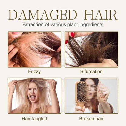 Luxurious Nourishing Hair Oil Serum with Floral Oils
