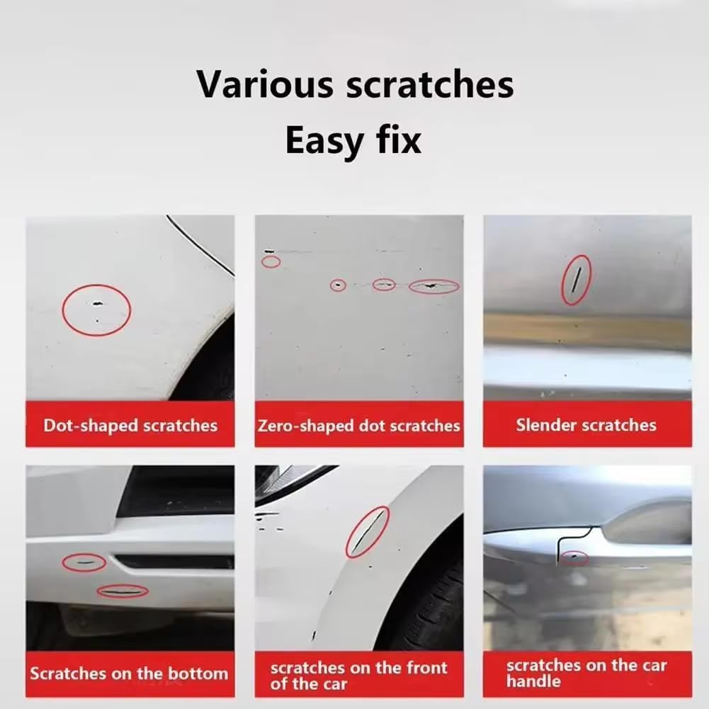 2 In 1 Car Paint Scratch Repair Automotive Scratches Paint Pen for Erase Car Scratches