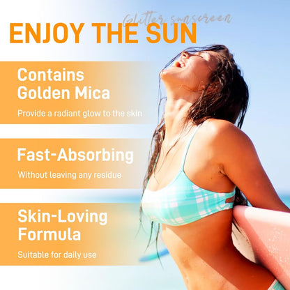 Long-lasting Waterproof Sunscreen to Prevent Sunburn and Tanning. SPF 50 PA+++