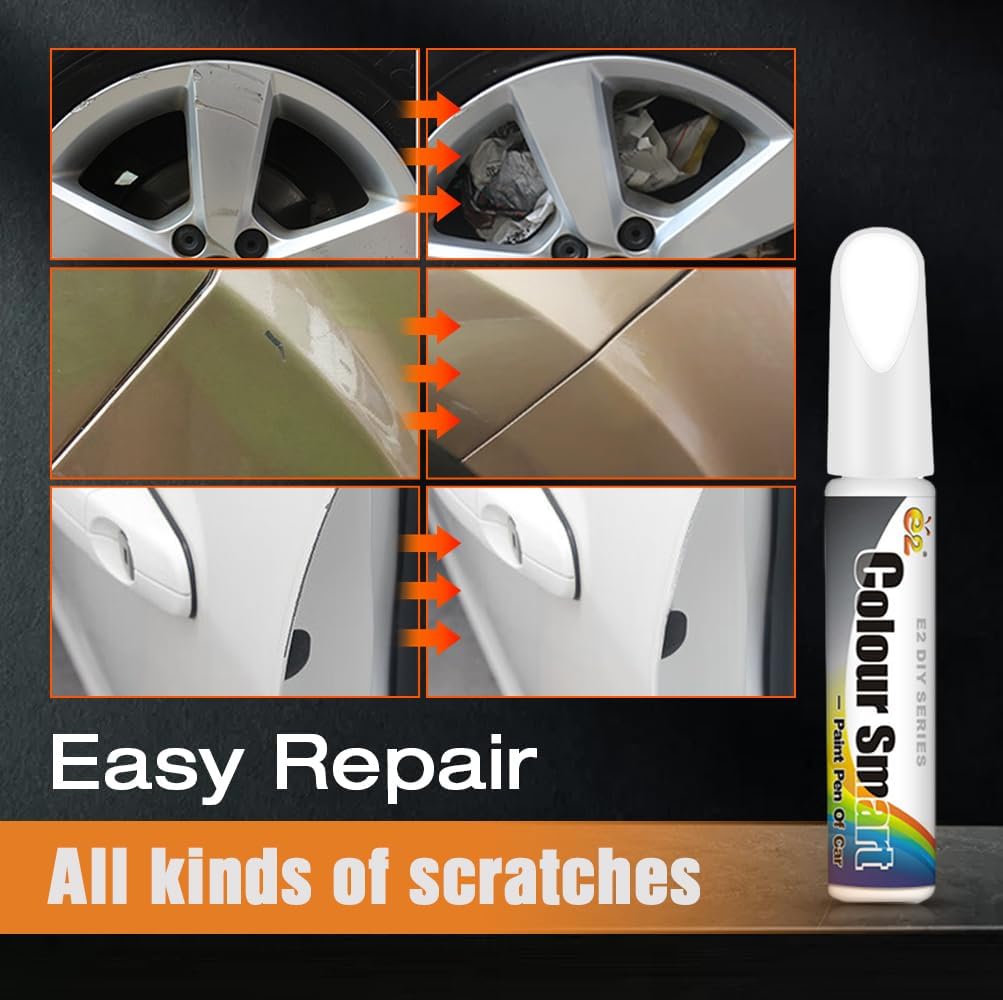 2 In 1 Car Paint Scratch Repair Automotive Scratches Paint Pen for Erase Car Scratches