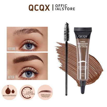 2PCS Eyebrow Gel Three Dimensional Eyebrow Dye Cream