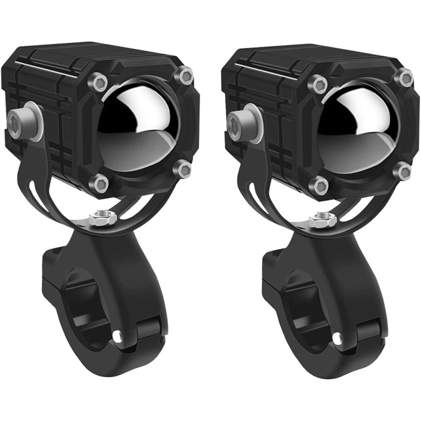 A Pair Super Bright 6000LM LED Spotlights 4 Modes 12V,FogLight Driving SignalLights