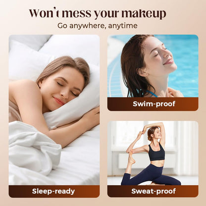 2PCS Eyebrow Gel Three Dimensional Eyebrow Dye Cream