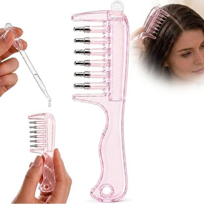 Wide Tooth Comb with Oil Applicator Hair Care,Scalp Applicator Tool