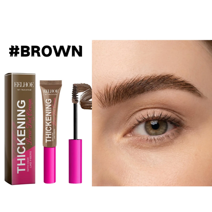 Tinted Thickening Brow Mascara,Natural-looking, Pigmented, Water-resistant, and Smudge-proof.