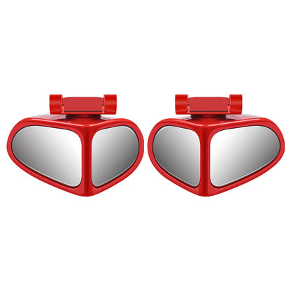 2PCS Car Blind Spot Mirror, 360 Degrees Panoramic Adjustable Wide-angle Mirror