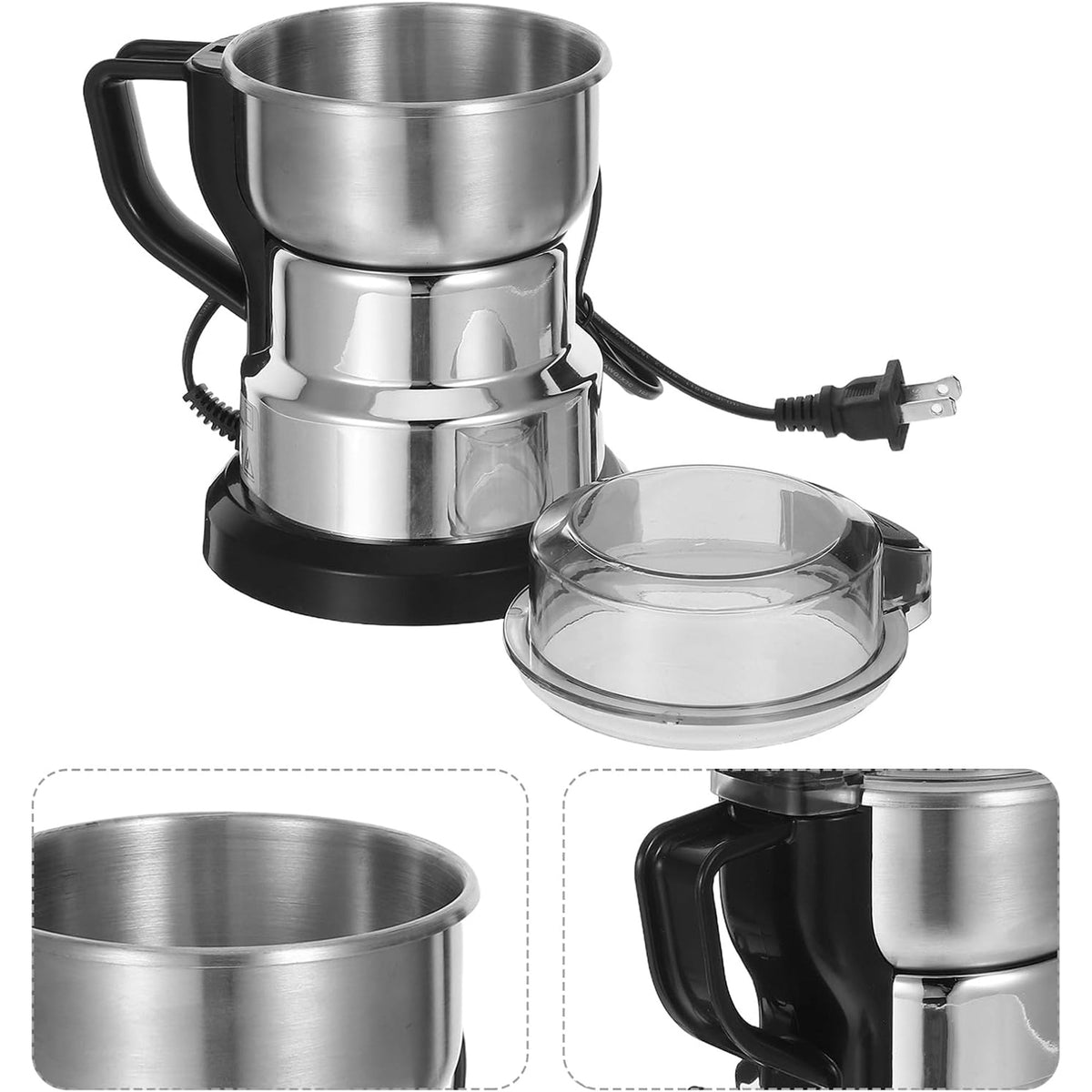 Electric Grain Grinder Multifunctional Stainless Steel Flour Mill Grinder