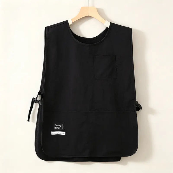 Waterproof Unisex Cobbler Apron with 4 Pockets, Vest Style Ultralight Work Overalls