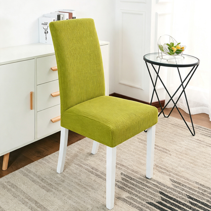 100% Waterproof Dining Room Chair Cover,Stretch Jacquard Parson Chair Slipcover