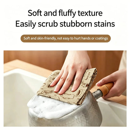 20 Sheets/Roll Disposable Kitchen Cleaning Cloth Roll