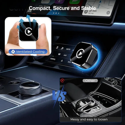 Wireless CarPlay Adapter - iPhone & Android Compatible with Quick connection