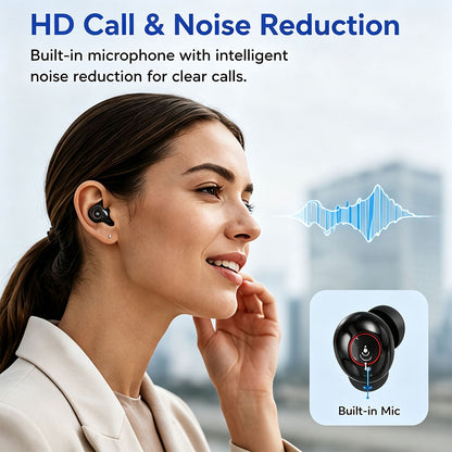 M90 Pro TWS Earphones HD Voice Noise Cancelling Earbuds V. 5.3