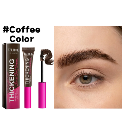 Tinted Thickening Brow Mascara,Natural-looking, Pigmented, Water-resistant, and Smudge-proof.
