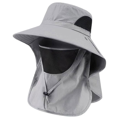 Sun Hats with Neck Flap for Men Women UV Protection Fishing UPF 50+Breathable Wide Brim Bucket
