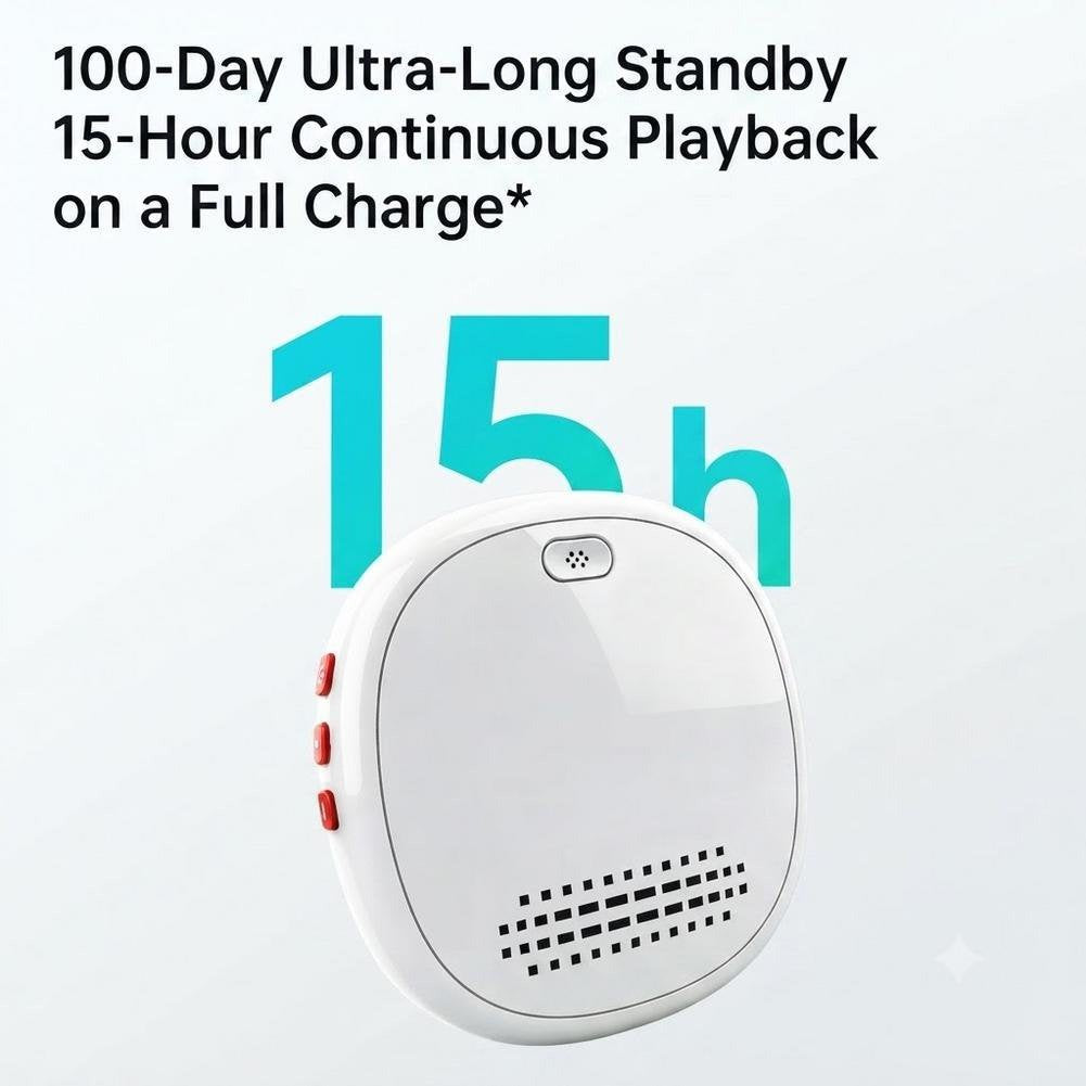 Portable Al Smart Wearable Translator, 139 Languages Real-Time Voice Translation