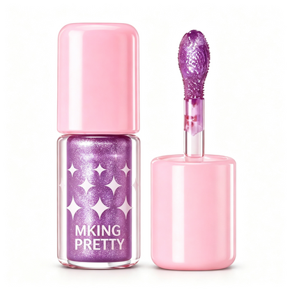 6Pcs Shimmering Lip Gloss Glossy Finish Moisturizing and Brightening