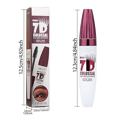 3 PCS 7D Waterproof Mascara - 24H Long Lasting Volume & Curl