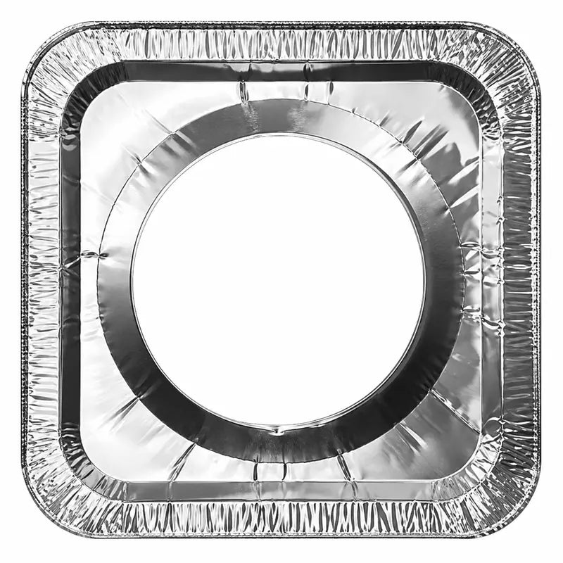 10PCS Disposable Stove Burner Protector, Aluminum Foil Stove Burner Protector