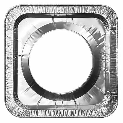 10PCS Disposable Stove Burner Protector, Aluminum Foil Stove Burner Protector