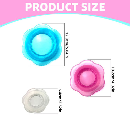 3 Pcs Fresh Preservation Case One Piece Multifunctional Petal Silicone