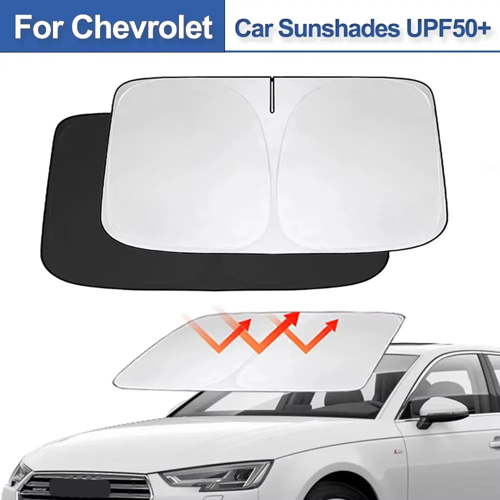 Car Windshield Sun Visor - Brand New Titanium Silver Material