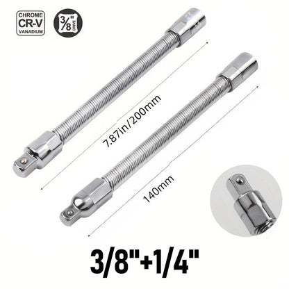 360 Flexible Socket Extension Bar for Impact Wrench Ratchet and Automotive Repair