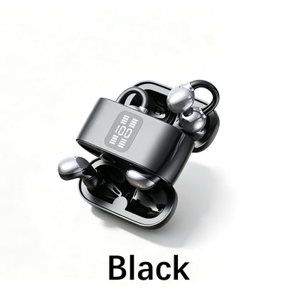 2-in-1 Wireless Earbuds, Open Ear Clip-on & in-Ear Earbuds
