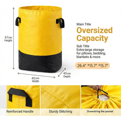 Foldable Waterproof Heavy Duty Large Capacity Moving Bags