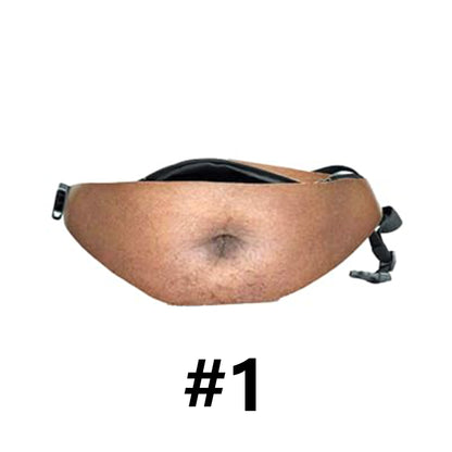 Belly Fanny Pack Gag Gifts Funny Adult Birthday Gifts for Men Women