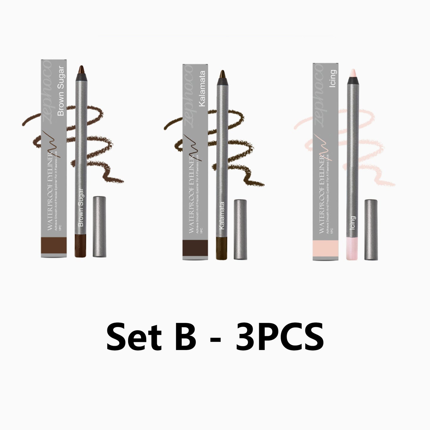 Smooth Eyeliner Gel Pen - Silky Smooth Long-lasting Makeup Eyeliner Gel Pencil