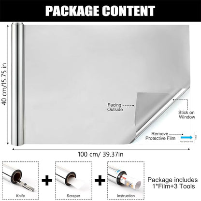 Window Tint Privacy Reflective Anti UV Sun Blocking Thermal Insulated Film
