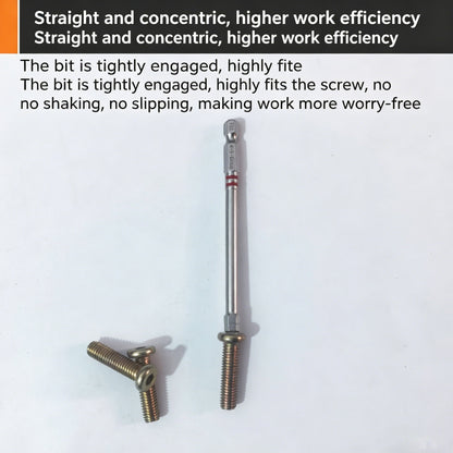 Screwdriver Bits Set 6pcs with Magnetic Hex Shank Pagoda