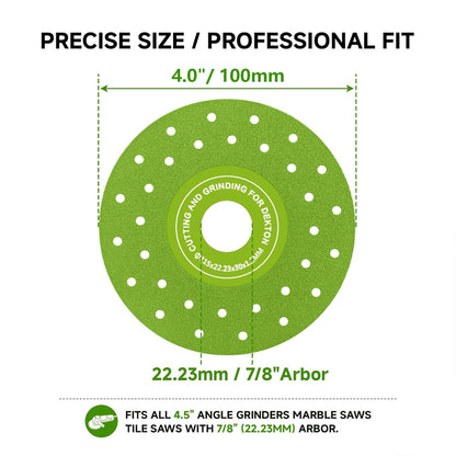 4inch/100mm Super Thin Cutting Disc for Porcelain Glass