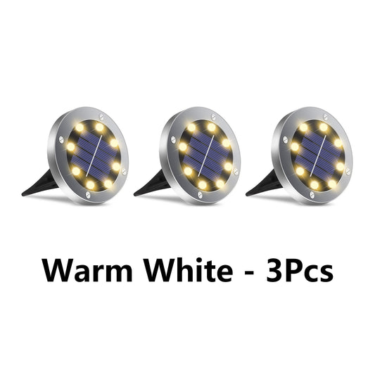 Solar Ground Mini Light Auto Working Solar Powered Outside Pathway Lights