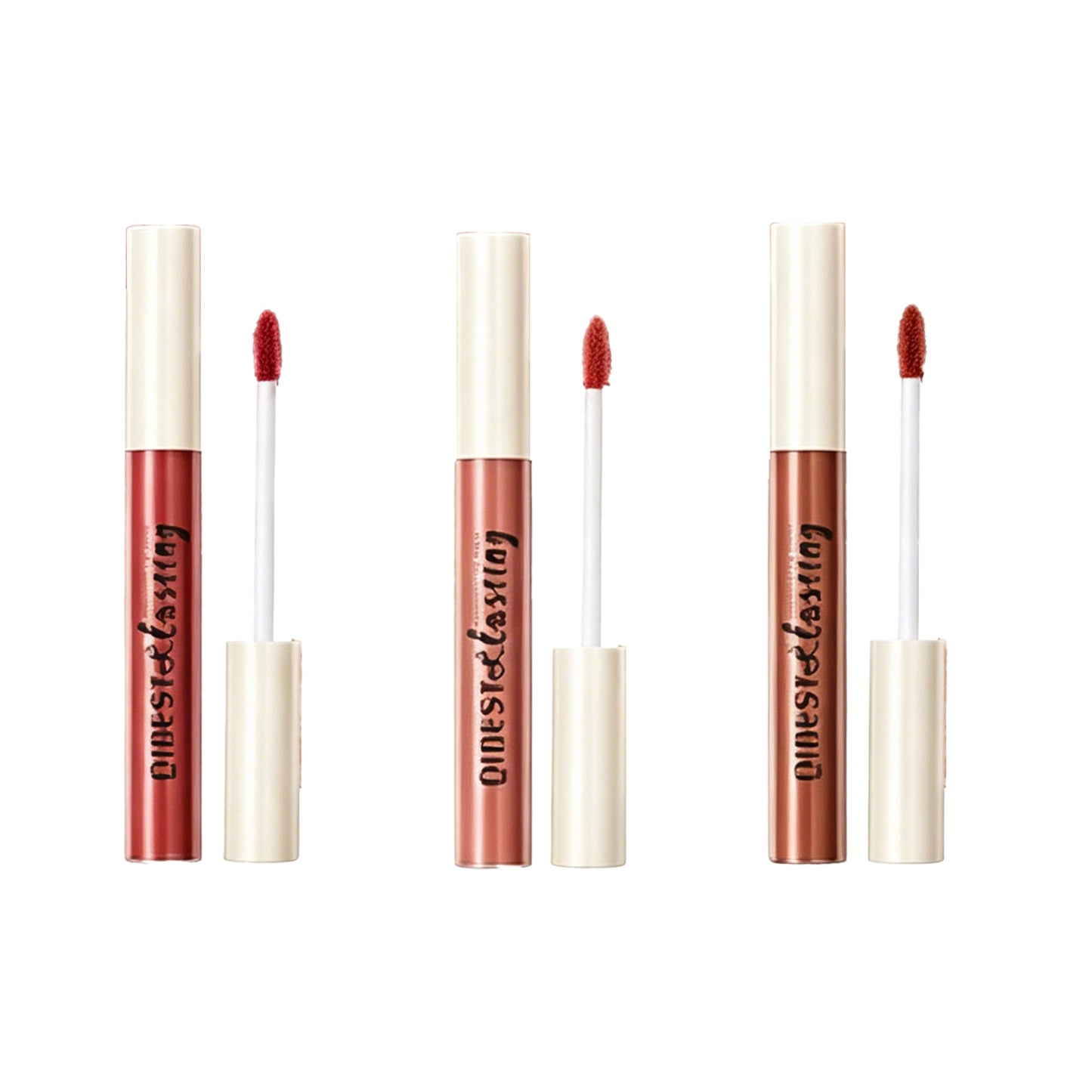 QIBEST Non-Stick Cup Lip Glaze – Matte Liquid Lipstick (Smudge-Proof & Long-Lasting)