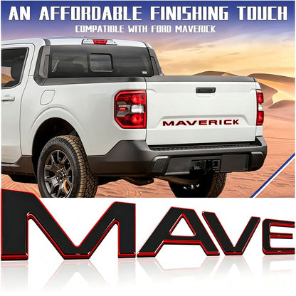3D Maverick Tailgate Letters for Ford Maverick 2022-2026