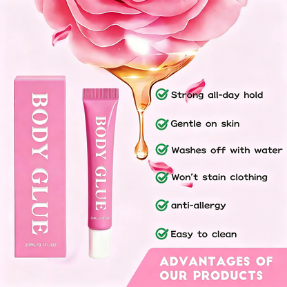 Body Adhesive 20ml - Body Glue Long-lasting adhesion