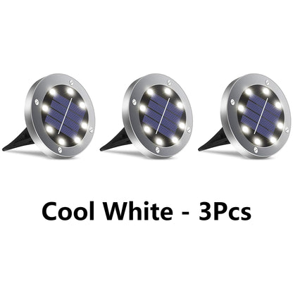 Solar Ground Mini Light Auto Working Solar Powered Outside Pathway Lights