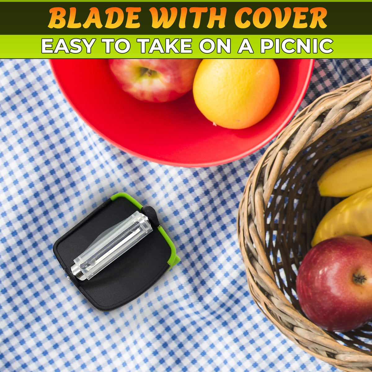 2 Pcs Finger Grip Vegetable Peeler, Ergonomic Silicone Thumb Peeling Tool