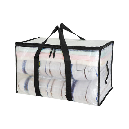 Oversized Moving Bags with Reinforced Handles, Heavy-Duty Storage Tote