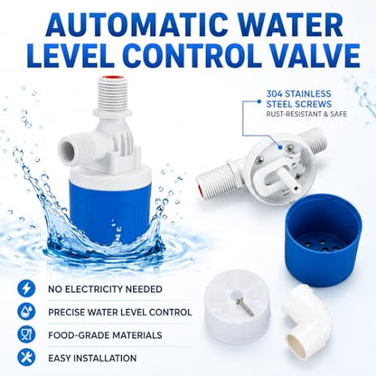 Automatic Water Level Control Valve Inside Type,Inner Top Float Uesd for Tank