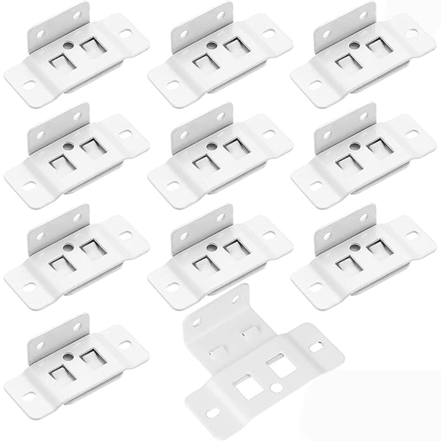 10 Pack Heavy Duty Quick Fitting Furniture Joint Bracket