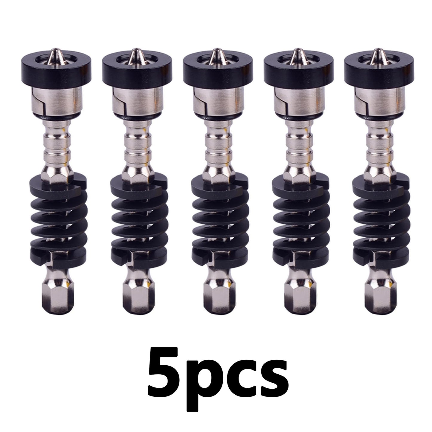 5Pcs High Spring Magnets Cordless Drills Antislip Screwdriver Divisions