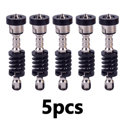 5Pcs High Spring Magnets Cordless Drills Antislip Screwdriver Divisions