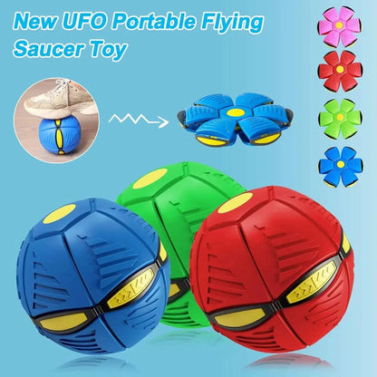 Interactive Magic Flying Saucer Ball Funny Pet Toy Outdoor Dog Training Toy
