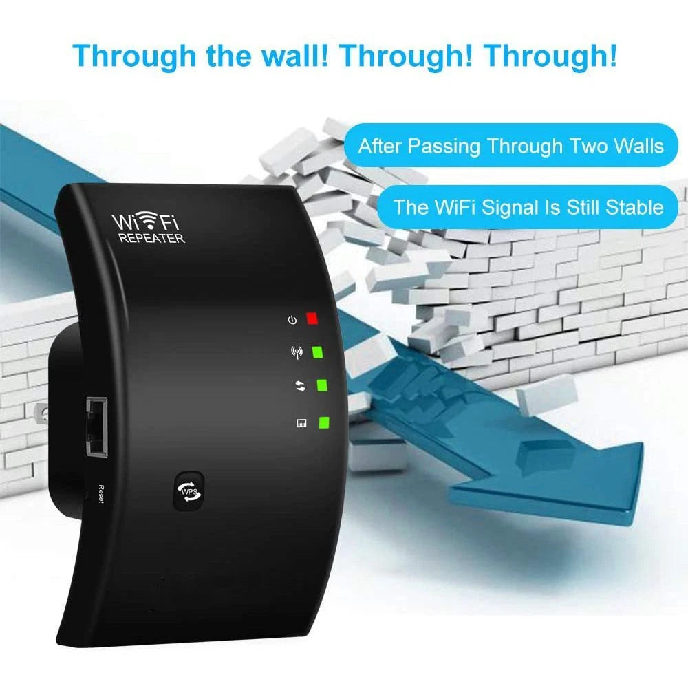 US-Plug Wireless Signal Booster Mobile Wifi Extender Cell Phone Amplifier Repeater