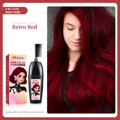 3 in 1 Dye Hair Care Hair Color Comb - 200ml / 6.8 fl oz