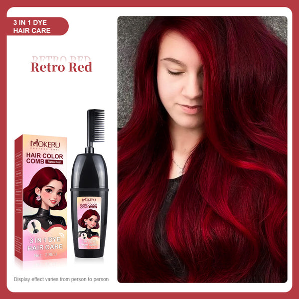 3 in 1 Dye Hair Care Hair Color Comb - 200ml / 6.8 fl oz